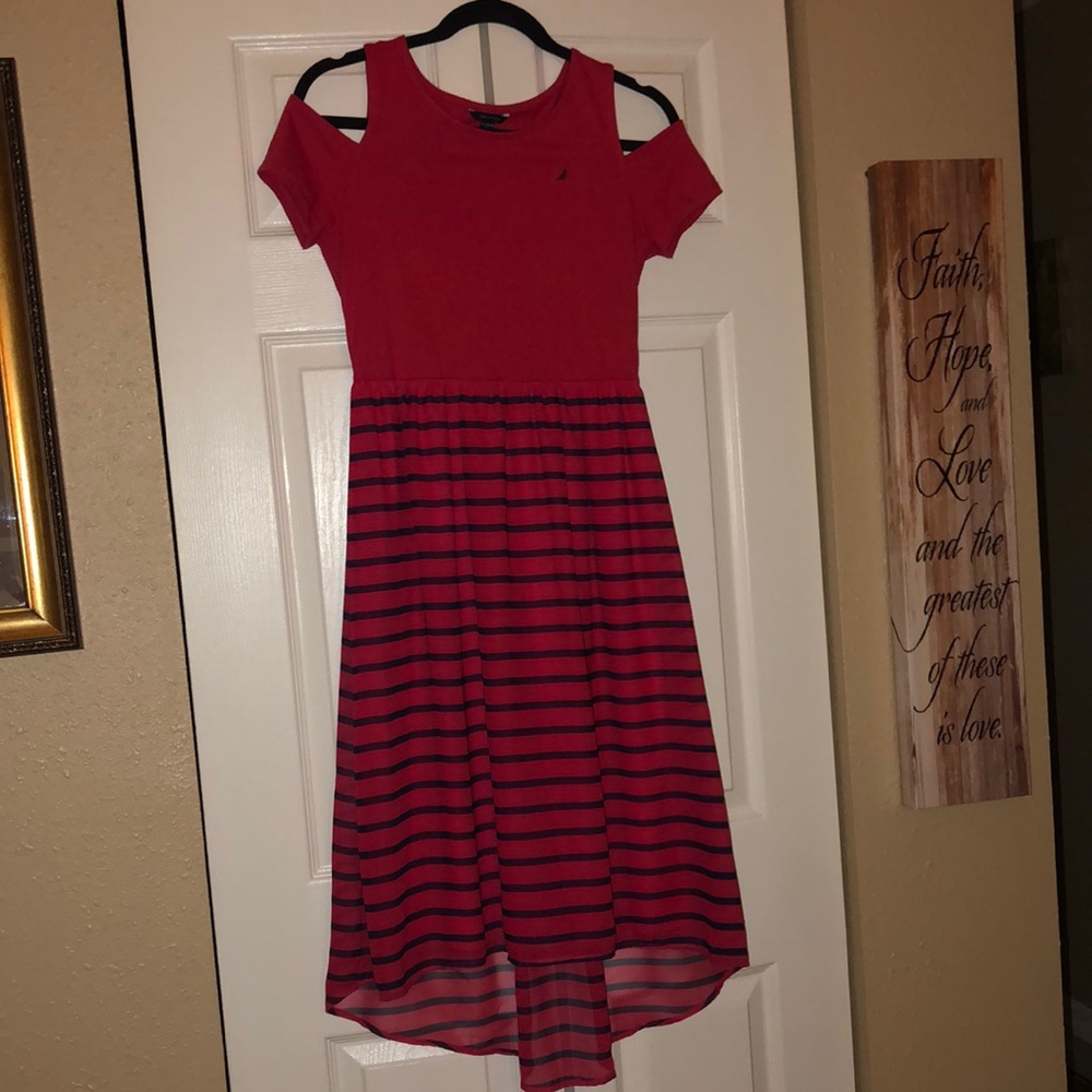 Girls Nautical dress. XL